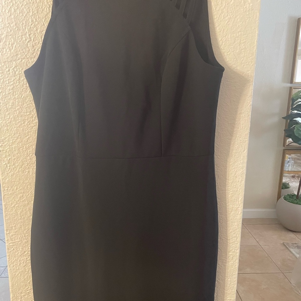 Elegant Black Sleeveless Dress